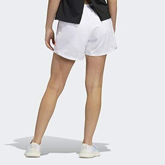 adidas FN6014 Womens Size XS White Performance Heat.RDY Training Shorts Orbit - Picture 3 of 7
